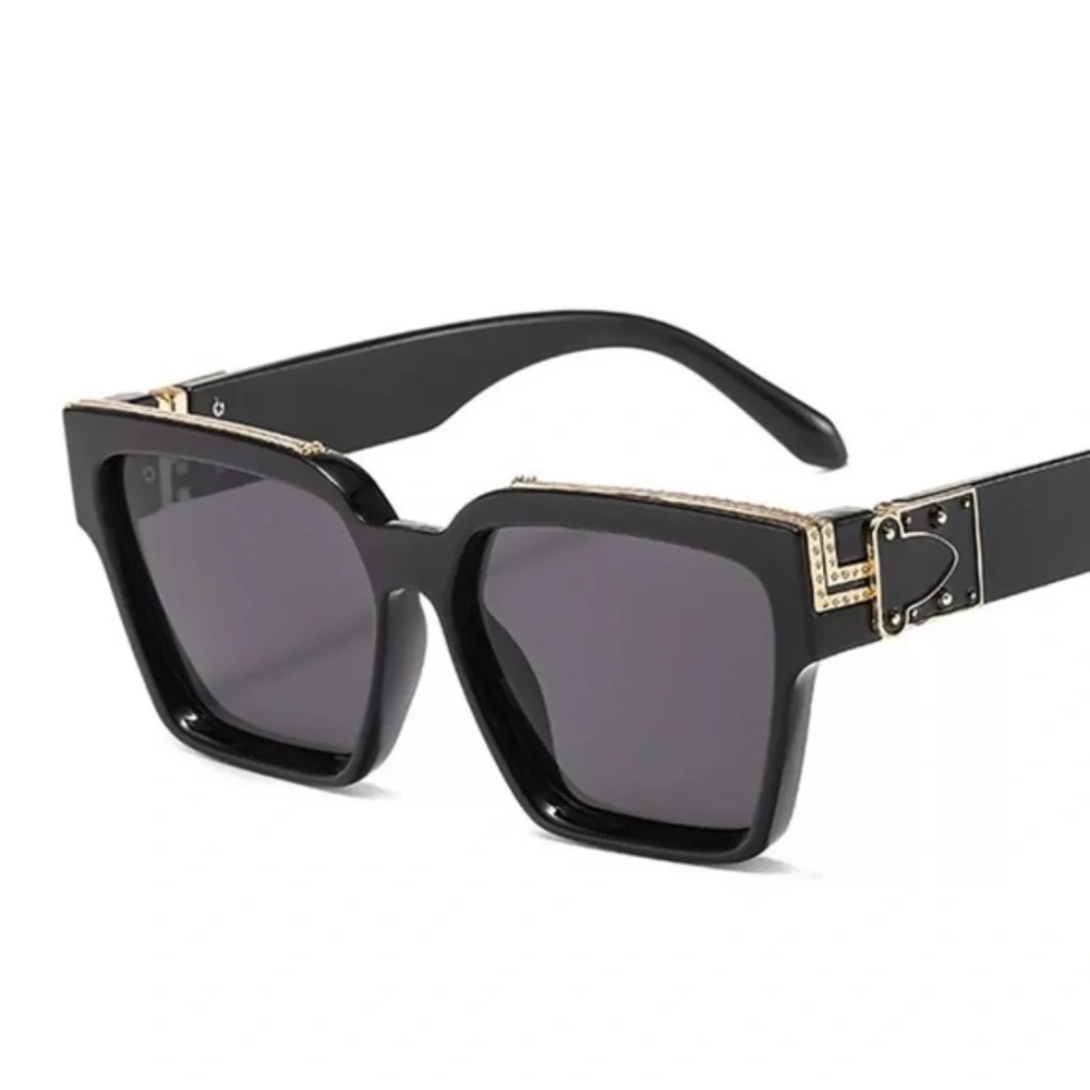 Luxury Brand Designer Square Sunglasses For Men Women